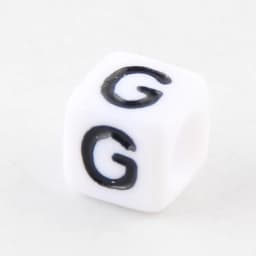 100-500pcs Square White and Black Mixed Letter Acrylic Beads Cube Loose Spacer Alphabet Beads For Jewelry Making Diy Accessories