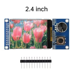 1.8-inch 2.4-inch TFT Display Screen With EC11 Rotary Encoder Combination Module SPI Interface LCD Display Screen for Arduino