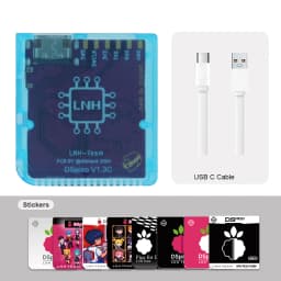 Chiscart DSpico USB C Version Game Cartridge For NDS NDSL DSi 3DS Consoles