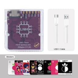 Chiscart DSpico USB C Version Game Cartridge For NDS NDSL DSi 3DS Consoles