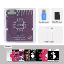 Chiscart DSpico USB C Version Game Cartridge For NDS NDSL DSi 3DS Consoles