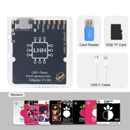 Chiscart DSpico USB C Version Game Cartridge For NDS NDSL DSi 3DS Consoles