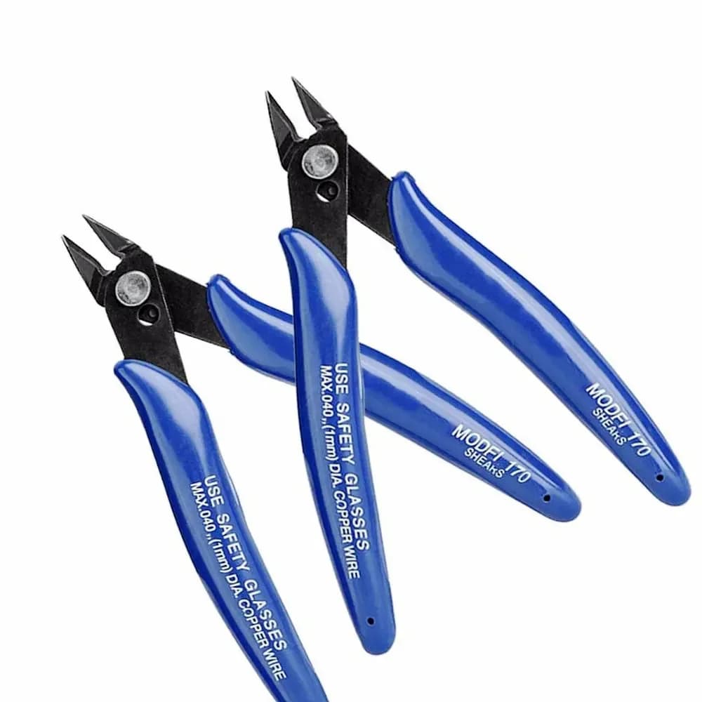 1PC 170 Universal Pliers DIY Electronic Diagonal Side Cutting Nippers Wire Cable Cutter 3D Printer Parts Hand Tools