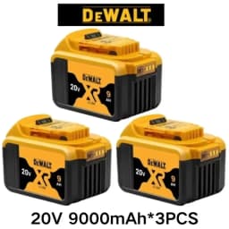 DeWALT 100% Original Battery 20V/60V 6Ah 9Ah MAX FlexVolt for DCB606 DCB205 DCB206 DCB209 DCB182 Power Tool with Battery