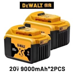 DeWALT 100% Original Battery 20V/60V 6Ah 9Ah MAX FlexVolt for DCB606 DCB205 DCB206 DCB209 DCB182 Power Tool with Battery
