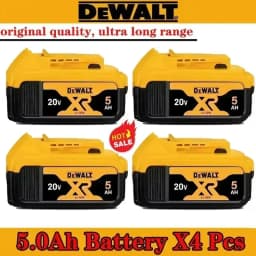 DeWALT 100% Original Battery 20V/60V 6Ah 9Ah MAX FlexVolt for DCB606 DCB205 DCB206 DCB209 DCB182 Power Tool with Battery