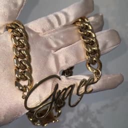 Customized Stainless Steel Words Name Necklace With 1.6CM/1.2CM Stainless Steel Cuban Chain for Men Women Hip Hop Jewelry