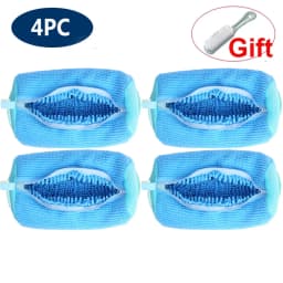 Shoe Washing Machine Bag Reusable Sneaker Cleaning Bag for Washer Dryer Protective Mesh Laundry Bag for Tennis Shoes All Size
