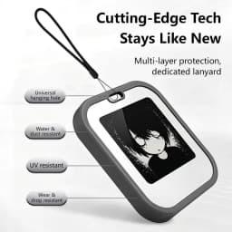 Lenovo Mini Electronic Clicking NFC E-Ink Screen Desktop Ornament 1.54-inch E-Ink Screen Bag Charm Wall Decoration Pet Ornament