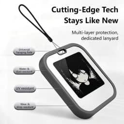 Lenovo Mini Electronic Clicking NFC E-Ink Screen Desktop Ornament 1.54-inch E-Ink Screen Bag Charm Wall Decoration Pet Ornament