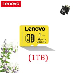 Original Lenovo Large Capacity Micro TF SD Card 64GB/128GB U3 4K Flash Memory Card for Phone Camera Tablet PC Switch 256GB/512GB