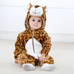 Baby Onesies Pyjamas Kids Overalls Ropa Bebes Rompers Winter Kigurumi Cow Costume For Girl Boy Toddler Infant Animal Jumpsuit