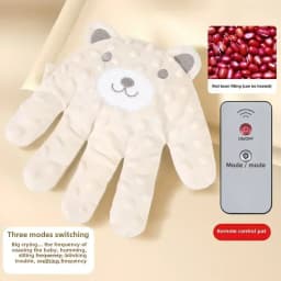 Baby Soothing Palm Sleep Pillow Newborn Heated Electric Remote Control Simulated Palm Slapping Sleep Pad Babies Care Accessories