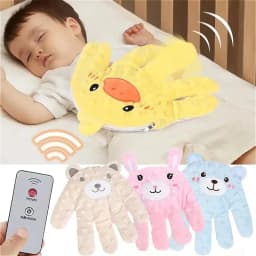Baby Soothing Palm Sleep Pillow Newborn Heated Electric Remote Control Simulated Palm Slapping Sleep Pad Babies Care Accessories