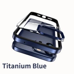 Luxury 2 IN 1 Acrylic Clear Case For iPhone 13 14 15 16 Pro Max Light Aluminum Metal Lens Frame Ultra Thin Alloy Bumper Cover