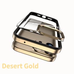 Luxury 2 IN 1 Acrylic Clear Case For iPhone 13 14 15 16 Pro Max Light Aluminum Metal Lens Frame Ultra Thin Alloy Bumper Cover