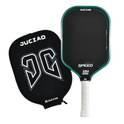 JUCiAO Gen3 Thermoformed T700 Raw Carbon Fiber Pickleball Paddle For Power & Spin (16MM)