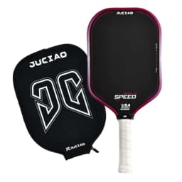 JUCiAO Gen3 Thermoformed T700 Raw Carbon Fiber Pickleball Paddle For Power & Spin (16MM)