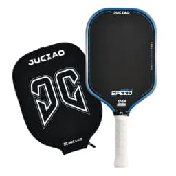 JUCiAO Gen3 Thermoformed T700 Raw Carbon Fiber Pickleball Paddle For Power & Spin (16MM)