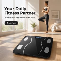 Intelligent High-Precision Digital Weight Scale, Wireless Bathroom Scale, Can Be Connected to App to Synchronize Data