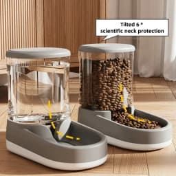 Cat Bowl Dog Bowl Large Capacity Dog Water Dispenser Continuous Water Supply Automatic Water Food Feeder Cat Water Dispenser