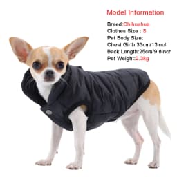 Pet Dog Jacket Warm Winter Coat for Small Medium Dogs Cat Waterproof Puppy Clothes Thick Fleece Dachshund French Bulldog Apparel
