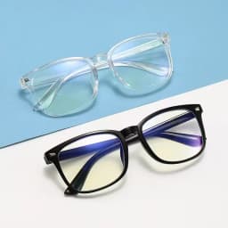 1/3PCS Fashion unisex Square Glasses Plain Anti Blue Light Eyewear Men And Women Radiation Protection Optical Eyegalsses