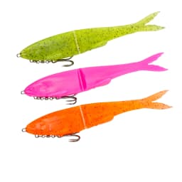 1pc Swimming Bait Fishing Lure 120mm 170mm Soft Baits Fishing Wobbler Bass Bait Artificial Fishing Soft Lure Tacke