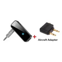 2 In 1 Bluetooth 6.0 Transmitter Receiver 3.5mm AUX Wireless Audio Adapter USB Charging For Car TV Speaker Stereo Headphones