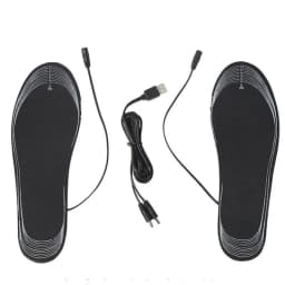 USB Heated Shoe Insoles for Feet Warm Sock Pad Mat Electrically Heating Insoles Washable Warm Thermal Insoles man women