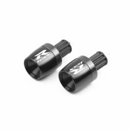 For Suzuki GSXR 250 400 600 750 1000 GSX-R 125 150 250 400 600 750 1000 Motorcycle Handlebar Grips Ends Handle Bar Cap End Plug