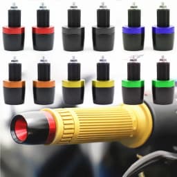 For Suzuki GSXR 250 400 600 750 1000 GSX-R 125 150 250 400 600 750 1000 Motorcycle Handlebar Grips Ends Handle Bar Cap End Plug