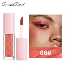 8 Colors Natural Lasting Mini Velvet Matte Liquid Blusher Peach Pink Tone Facial Contour Blush Makeup Women's Cosmetics