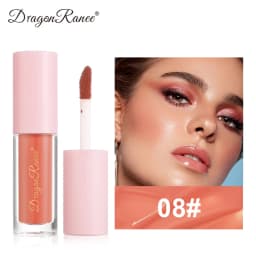 8 Colors Natural Lasting Mini Velvet Matte Liquid Blusher Peach Pink Tone Facial Contour Blush Makeup Women's Cosmetics