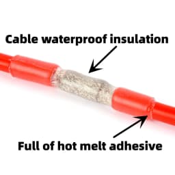 5m 4:1 Adhesive heat shrink tube, color heat shrink tube, double wall heat shrink tube Inner diameter of circle 2 4 8 10 25 30mm