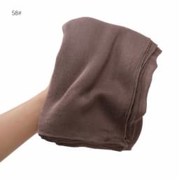 New Arrival Crinkle Rayon Hijab Women Muslim Scarf Shawls Solid Headscarf Wraps Big Size Plain Islamic Turban Headbands Foulard