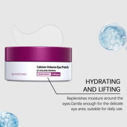 Calcium Skincare Set-Antioxidant Firming Serum Cream Fade Fine Lines Brighten Eye Patches Multi Balm Collagen Boosting Face Care