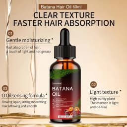 GSWP Batana Oil Hair Oil, Deep Moisturizing, Making It Soft and Shin, Deep Conditioning & Strengthening, Repairing Hair.60/120ml