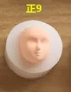 DIY Baby Face Silicone Mold Fondant Molds Cake Decorating Tools Soap Molds Handmade Craft Clay Dolls Face Mould