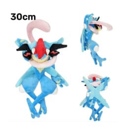 Pokemon Plush Set Rayquaza Charizard Eeveelutions Lucario Greninja Soft Stuffed Doll Anime Fans Collectible