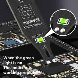 M093 Inductor Tester Motherboard Coil Tester Inductor Detector Repair Tool Type C Electromagnetic Induction Tester