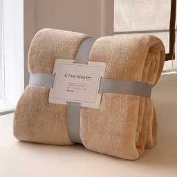 Solid Color Soft Flannel Sofa Throw Blanket Cozy Multi-Purpose Plush Blankets for Bed Travel Office Nap Single Double Bed Sheet