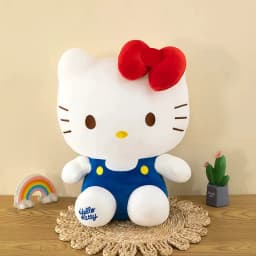HOTStock Sanrio Kitty 25Cm Anime Kuromid Toys Kawaii Mymelody Cinnamorol Plush Soft Stuffed Animals Doll Plushie Pillow Xmas