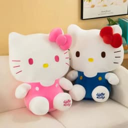 HOTStock Sanrio Kitty 25Cm Anime Kuromid Toys Kawaii Mymelody Cinnamorol Plush Soft Stuffed Animals Doll Plushie Pillow Xmas