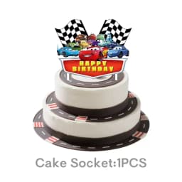 Car Theme Kids Birthday Party Favor Supplies Car Braclet Stamp Keychain Popcorn Box Party Decoration for Party Bag Goodie Bags