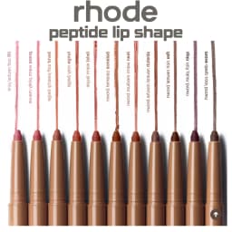 RhodeSkin Peptide Lip Shape Pen Lip Liner Long Lasting Lip Tint Pencil Pen Makeup Lipstick Powder Blusher Gloss Makeup Lipliner