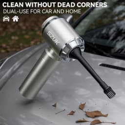 SZUK C012MAX 985000PA Car Vacuum Cleaner Portable Handheld Mini Vacuum Cleaner Cordless Powerful Car Cleaner Home Appliance