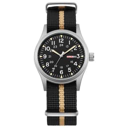 TPW 2026 Luminous 38mm Women's Field Watch Easy Read Fabric Strap 24hr Display Date Day Function Quartz Movement