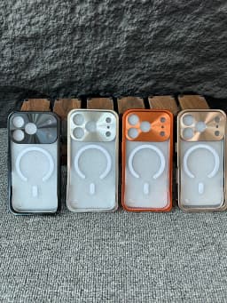 Metal Phone Case For IPhone 12 13 14 15 16 17 Pro Max Cover 16Plus Magnetic Aluminum Frame Phone Shell For IPHON 16 17 Pro Max
