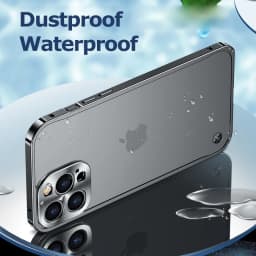 Metal Phone Case For IPhone 12 13 14 15 16 17 Pro Max Cover 16Plus Magnetic Aluminum Frame Phone Shell For IPHON 16 17 Pro Max